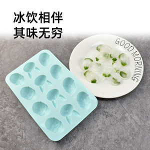 Easter Cake Mold 12 Compartment Bunny And Egg Shape Baking Mold For Chocolate Ice Cream - Product Image 5