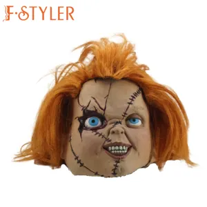 FSTYLER Chucky cabelo Halloween Carnaval perucas venda a granel fábrica Personalizar festa perucas sintéticas cosplay anime perucas