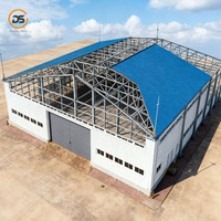 Estructura de Acero Prefabricada de Diseño Moderno con Vigas en H para Construcción de Fábricas, Almacenes y Talleres