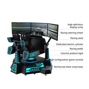 Game Hall Arcade Driving Game Machine 9d Virtual Reality Amusement Ride Car Racing for Indoor Playground - Product Image 5