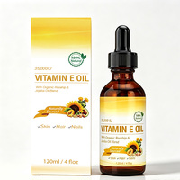 Minyak Vitamin E Alami 35000IU Grosir, Campuran Minyak Rosehip Organik dan Jojoba, Minyak Perawatan Bernutrisi untuk Wajah, Tubuh, Rambut, dan Kuku