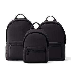 Custom Neoprene Waterproof Girls Schoolbag Black Leisure Women <strong>Backpack</strong> Travel Fashion <strong>Backpack</strong> - Product Image 1