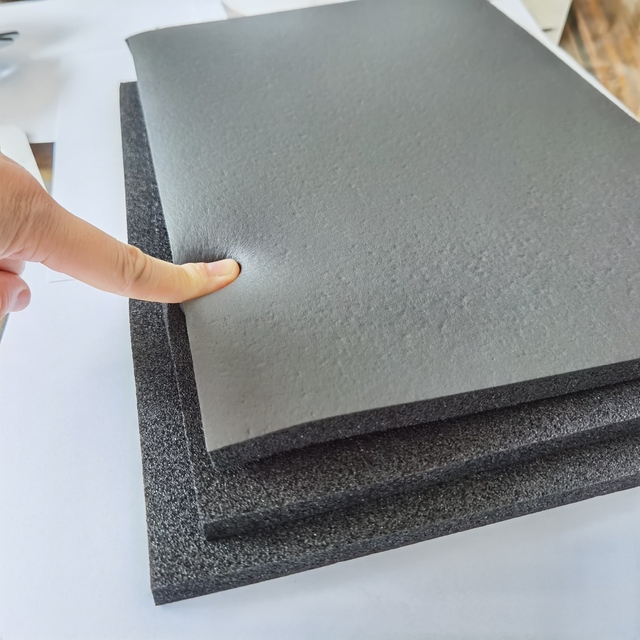Kuliwei High Density Black Closed Cell Foam Sheet Waterproof Sound Insulation Rubber Sponge Pad Silicone Foam