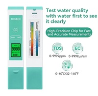Mètre de température TDS EC 3-en-1 haute précision pour piscines et eau en bouteille, personnalisable OEM/ODM, usage industriel