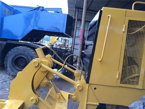 High Quality 100% Original Japan CAT12H Used Caterpillar <b>Wheel</b> Grader Engine Gearbox 140K Model 2018 2500 Hours 21000KG for Sale - Product Image 4