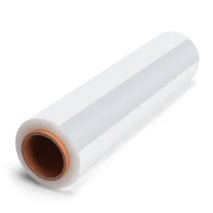 Alta qualità trasparente LLDPE Stretch Film Jumbo Roll morbido involucro di plastica materiali da imballaggio a prova di umidità stampa Logo