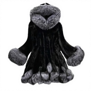 Ensemble 2 pièces décontracté tissé uni Hiver 2025 pour femme – Haut col en V à manches longues coupe classique et jupe midi en polyester/coton peigné - Product Image 2