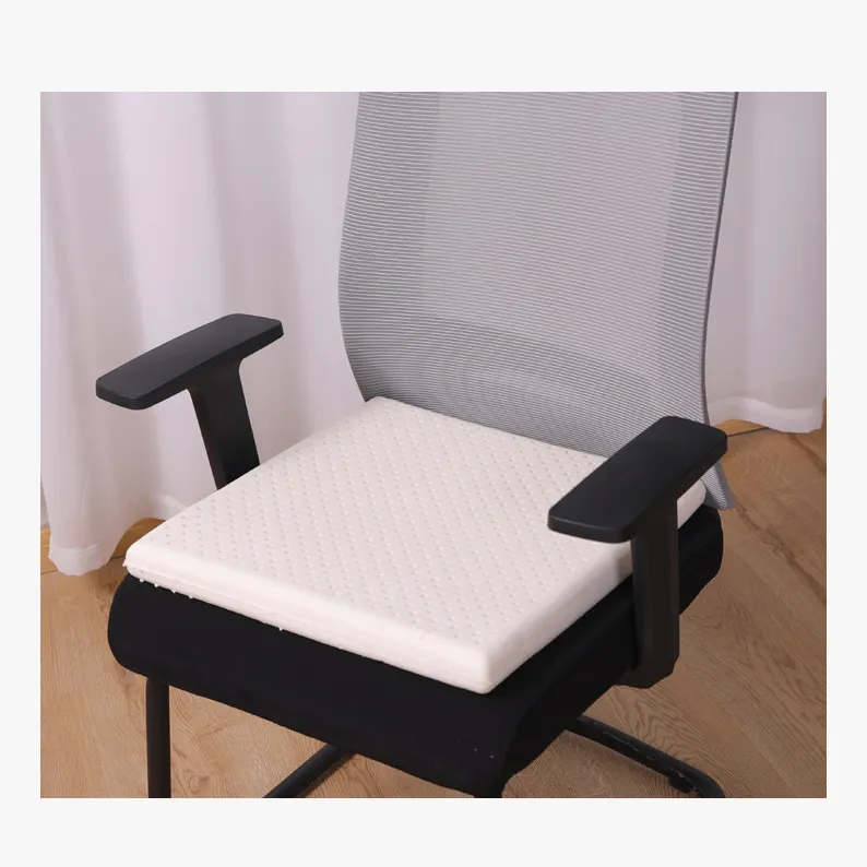 18 Zoll Queen Size Square Natur latex Sitzkissen für Bürostuhl Sofa Auto