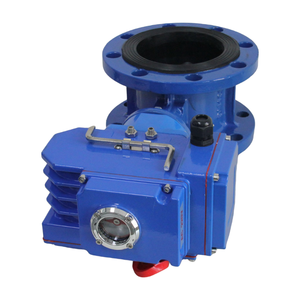 RDNT açık/kapalı Elektrik Kontrollü Flanş Tipi Endüstriyel Su Kelebek Valfi Model D941X-16QB3 DN50-DN300 PN16 - Product Image 3