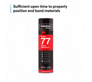 Adhesivo en Aerosol Super 77, Epoxi, para Unión de Paneles, Multiusos, 425g, Grado Industrial, para Láminas, Alfombras, Papel, Cartón, Fieltro - Product Image 4