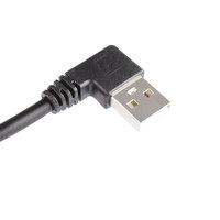 Kabel pengisi daya, kabel pengisian daya sinkronisasi garis Data pengisi daya 2.0 USB Micro V8 sudut kiri/kanan