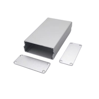 Boîtier de contrôle en aluminium extrudé OEM 80*50*20mm, anodisé, pour système embarqué, dispositif IoT Edge, contrôleur de bâtiment intelligent, IP54