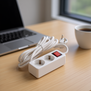 Wholesale 3M Smart Power Socket <b>Plug</b> 2-Way Extender <b>with</b> <b>Switch</b> - Product Image 2