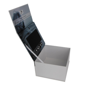 Nueva Caja de Regalo con Pantalla LCD y Video, Estilo Romántico, Video de Boda, Pantalla Promocional, Tarjeta de Invitación para Marketing con Tarjetas de Felicitación - Product Image 2
