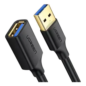Câble d'extension Ugreen USB 3.0 mâle vers femelle, adaptateur en plastique noir de 3 mètres pour matériel informatique et périphériques - Product Image 3