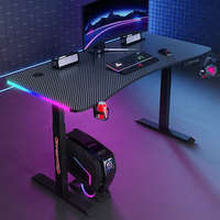 Bureau debout électrique réglable en hauteur de haute qualité, mobilier de bureau moderne, table de jeu informatique
