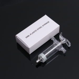 प्लास्टिक स्टील पशु सिरिंज, पशुपालन के लिए विभिन्न विनिर्देश, पोल्ट्री और पशु चारा उपकरण के लिए सिरिंज - Product Image 5