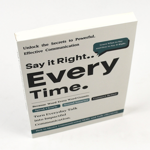 Livre sur les compétences <span class=keywords><strong>de</strong></span> communication, la confiance sociale et la conduite <span class=keywords><strong>de</strong></span> conversations efficaces, impression offset sur papier d'art, reliure parfaite, <span class=keywords><strong>couverture</strong></span> souple - Product Image 2