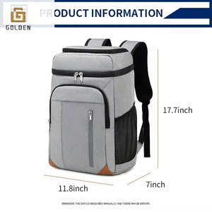 Mochila dorada personalizada de alta calidad <span class=keywords><strong>Glovo</strong></span> amarillo brillante con aislamiento térmico comida caliente <span class=keywords><strong>Pizza</strong></span> entrega bolsa nevera impermeable - Product Image 6