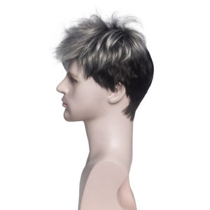 <span class=keywords><strong>Parrucca</strong></span> sintetica per <span class=keywords><strong>uomo</strong></span> <span class=keywords><strong>parrucca</strong></span> <span class=keywords><strong>corta</strong></span> prezzo all'ingrosso - Product Image 5