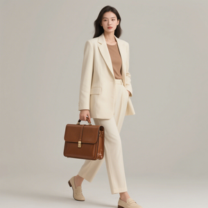 Fábrica personalizada Morden Business Lawyer's 13in 15in Office Slim Laptop Satchel bolso maletín bolsa para <span class=keywords><strong>mujer</strong></span> - Product Image 4