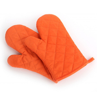 Gants de cuisine en coton Tomedeks, ustensiles de cuisine professionnels, 1 paire, résistants à la chaleur, manipulation des aliments à haute température, prévention des brûlures