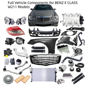 Plaque de pare-chocs W211 pour Mercedes-Benz <span class=keywords><strong>AMG</strong></span> E63 <span class=keywords><strong>E55</strong></span> Kit Pare-chocs avant et arrière 2003-2007 Pièces de véhicule Pièces de rechange automobiles - Product Image 1