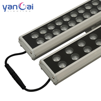 Lámpara LED de Pared para Exteriores, Impermeable IP66, RGB, Alto CRI 90, 36W/48W/72W, DMX512, con 3 Años de Garantía