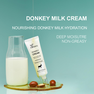 Crème <span class=keywords><strong>d</strong></span>'âne de marque privée Hydratante et lisse les rides, blanchissant le visage avec du <span class=keywords><strong>lait</strong></span> <span class=keywords><strong>d</strong></span>'<span class=keywords><strong>ânesse</strong></span> et du rétinol Accepte la crème pour le visage ODM OEM - Product Image 5