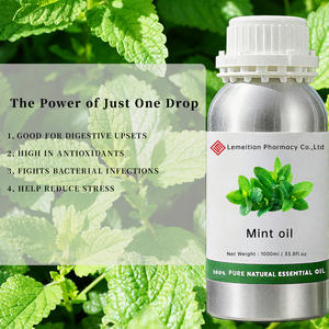 Aceite Esencial Puro de Menta |   Mentha Piperita |   50%~80% Mentol |   Soporte Refrescante y Digestivo |   Aceite de Aromaterapia Premium a Granel - Product Image 2