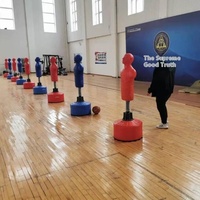 Mannequin de boxe autoportant personnalisable en forme humaine – Meilleurs prix de gros – Cuir et caoutchouc fabriqué en Chine