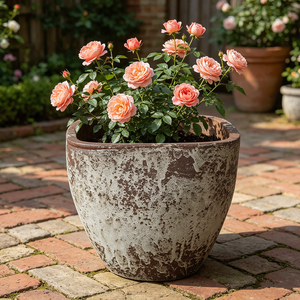 <span class=keywords><strong>Pot</strong></span> de fleurs <span class=keywords><strong>en</strong></span> céramique de Jingdezhen pour plantes hydroponiques, <span class=keywords><strong>pot</strong></span> de jardinage <span class=keywords><strong>en</strong></span> <span class=keywords><strong>terre</strong></span> <span class=keywords><strong>cuite</strong></span> grossière pour villa et cour - Product Image 6