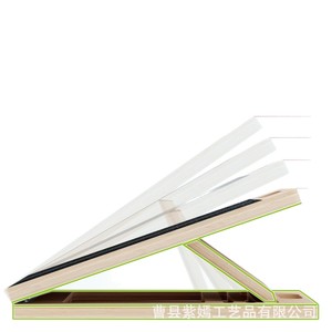 Tabla Inclinada Temi de 15.7 Pulgadas, Estirador de Pantorrillas Ajustable de Madera, Portátil para Uso en Casa, Diseño Antideslizante - Product Image 2