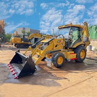 98% NEU Günstiger Preis CAT420F Baggerlader 4x4 Premium-Kabine Ultimativer Multifunktionsarbeiter Wenige Betriebsstunden 1 Jahr Garantie Motor Getriebe