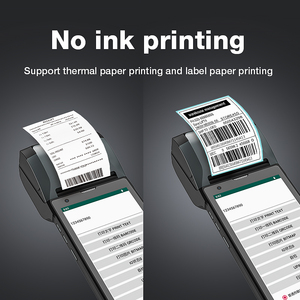 6 inch Android 12 cầm tay PDA với tốc độ cao Máy quét mã vạch và 58 Mét Máy in nhiệt xách tay PDA - Product Image 6