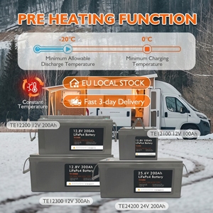 Batterie LiFePo4 12v 24v 36V 48v 60v 96v 20AH 30AH 50AH 60AH 100AH 120AH 150AH 200AH 300AH 400AH 480AH Batterie lithium-ion - Product Image 4