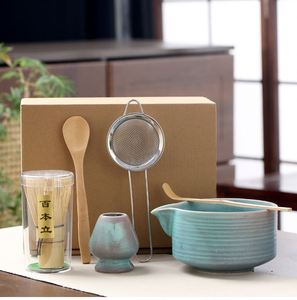 Vintage Kiln-Glazed Japanese Matcha <b>Set</b> Bamboo <b>Tea</b> Whisk Song Dynasty <b>Tea</b> <b>Set</b> Include Ceramic Matcha Bowl and Whisk Holder - Product Image 4