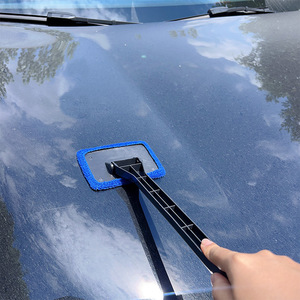 Cepillo para limpiar ventanas de coche, accesorios para coche, desempañador de parabrisas, herramienta para limpiar el limpiaparabrisas, limpiador, limpiaparabrisas multifuncional para el hogar - Product Image 3