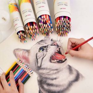 Juego de Lápices de Colores Prismacolor de Madera Gruesa Solubles, 12 Colores, para Dibujo Artístico Profesional, con Empaque Personalizado al por Mayor y Logotipo - Product Image 3