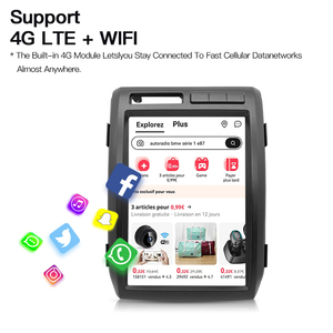 STWEI カーラジオ フォード F-150 F150 2009-2012 テスラスクリーン CarPlay ナビ マルチメディア ビデオプレーヤー オート Android14 4G GPS カーオーディオ - Product Image 5