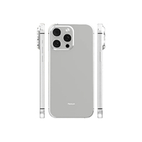 Pour iPhone 16 et 15 Pro Max : Cadre de luxe en or rose, personnalisable, avec diamants, le plus vendu