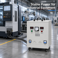Convertisseur monophasé vers triphasé 40KVA 50KVA 60KVA, transformateur de puissance 220V vers 380V avec bobine toroïdale, certifié CE