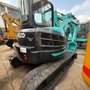 รถขุดมือสอง KOBELCO SK55SR2 5.5 ตัน ปี 2024 นำเข้าจากญี่ปุ่น พร้อมเครื่องยนต์ อีซูซุ เกียร์ ปั๊ม สภาพดี ราคาถูก - Product Image 2
