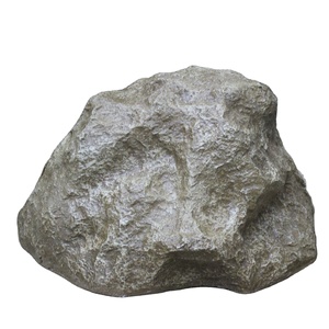 Sale 2021 Long Lasting Light Weight Dark Color Real Looking Artificial Garden Rock for Stone Garden Decoration Artificial Rock - Product Image 1