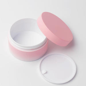 Tùy Chỉnh Màu Hồng Matte Cơ Thể Bơ Chà Mờ Kem Lọ Có Nắp Đậy Nhựa Sang Trọng Chăm Sóc Da <span class=keywords><strong>150Ml</strong></span> 200Ml 300Ml 500Ml - Product Image 2
