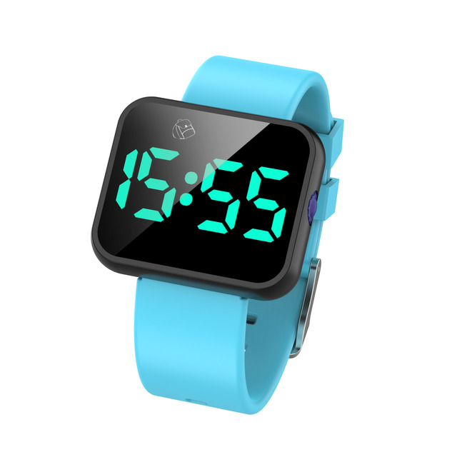 Customizable Children's Cartoon Smart Watch Vibration Alert Waterproof Digital Watch