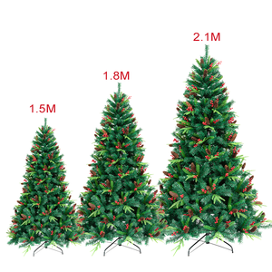 Nhà Máy Giá Tùy Chỉnh Cây Giáng Sinh Mỏng Nhân Tạo Cây Giáng Sinh Với Thông Kim Mẹo - Product Image 3