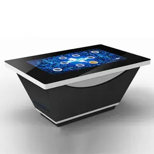 43inch 55inch PC multitouch game table restaurant desk modern touchscreen heat proof conferenace table smart table top LCD