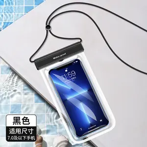 7 인치 새로운 범용 수중 IPX8 수영 방수 휴대 전화 케이스 가방 파우치 아이폰 삼성 XiaoMi OPPO