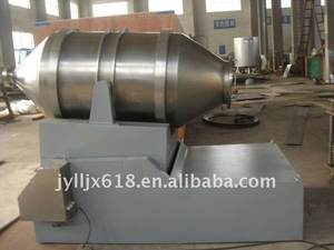 EYH Industrial Food Grade 2D Drum Rotary Batch motion Mixer macchina per granuli di polvere secca - Product Image 5